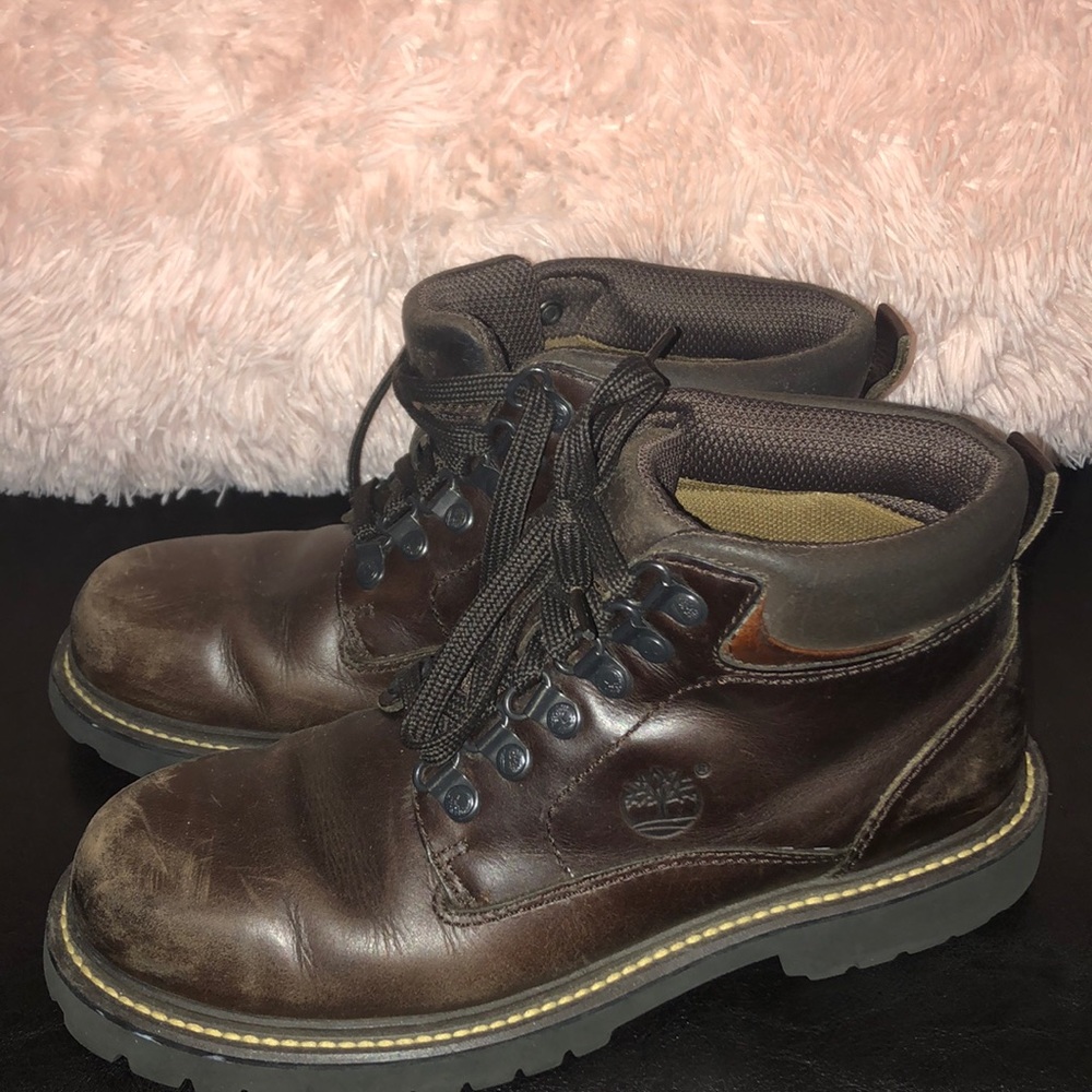 ❌SOLD❌Brown Genuine Leather Timberland Boots